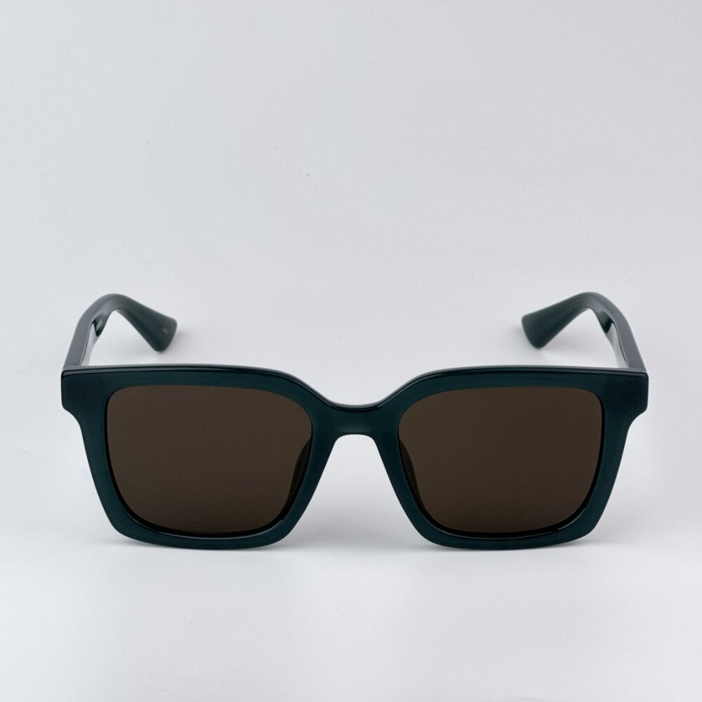 Gucci Gg1582sk 003 Brand New Sunglasses Opal Blue Grey Brown Unisex Square